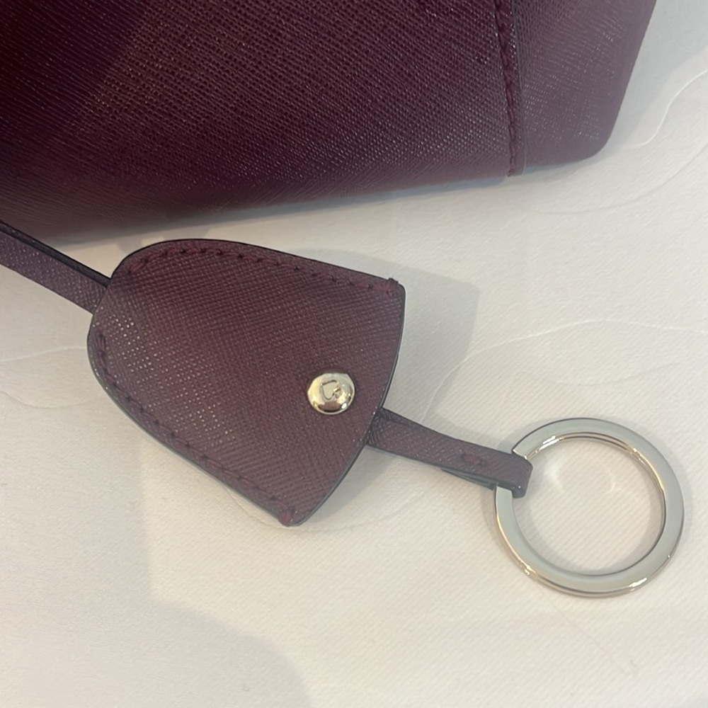 kate spade New York Tilden Place Sloan Satchel in Deep Plum - Picture 14 of 17